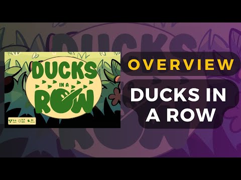 [Kickstarter Preview] Ducks in a Row Gameplay Overview | DaniCha