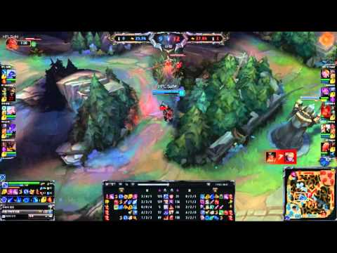HFL Sofm Xerath Mid vs SKT T1 Faker, KT Nagne, KT ssumday KR Challenger
