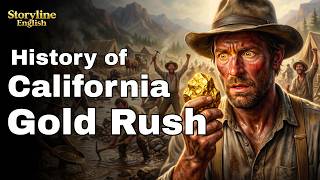 The California Gold Rush: From River Gold to American Legend || Learn English For Beginners ✅