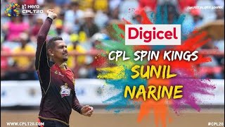 CPL SPIN KINGS  SUNIL NARINE  #CPLSpinKings #CPL20