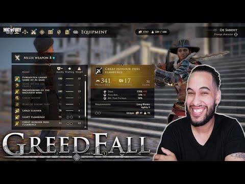 Greedfall - How to get the Great Honor Dual Flamberge (Legendary Weapon Guide)