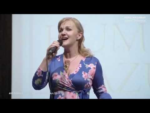 40 Forum Humanum Mazurkas - Natalia Kovalenko z repertuaru Anny German-"Człowieczy los"