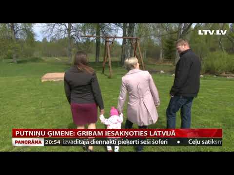 Putniņu ģimene: gribam iesakņoties Latvijā