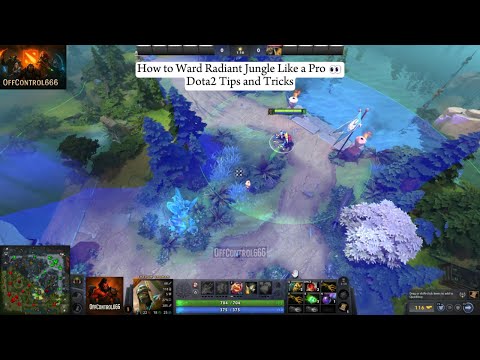How to Ward Radiant Jungle Like a Pro 👀| Dota2 Tips and Tricks