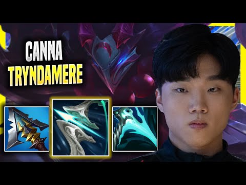 CANNA IS A MONSTER WITH TRYNDAMERE! - NS Canna Plays Tryndamere TOP vs Fiora! | Season 2022