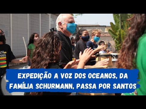 Expedição A Voz dos Oceanos, da família Schurmann, passa por Santos
