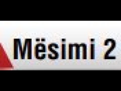 Mësimi 2
