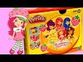 Play Doh Strawberry Shortcake playset toy playdo Tarta de fresa plastilina by Unboxingsurpriseegg