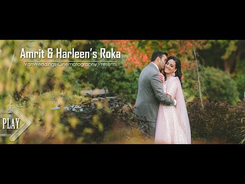 Beautiful Punjabi Wedding Roka Engagement Party in Vancouver - Harleen & Amrit, Aria Banquet Hall