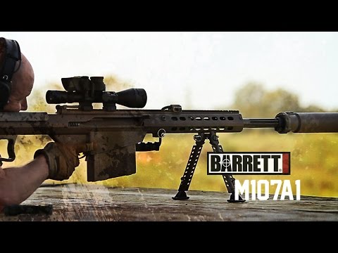 Special Forces Sniper Field Tests Barrett 50 Cal M107A1 | Semi Auto  | Tactical Rifleman