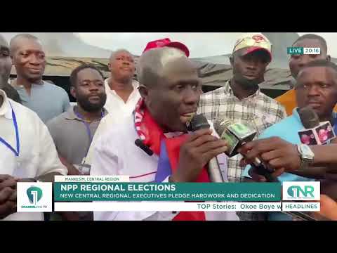 New NPP Central Executives Pledge Dedication To Rebuilding Party