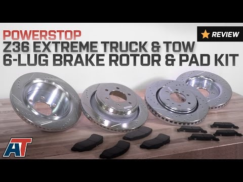 , title : '2010-2017 F150 Power Stop Z36 Extreme Truck & Tow 6 Lug Brake Rotor & Pad Kit Review'