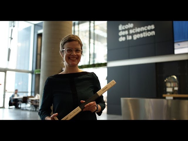 Valérie Michaud, lauréate du prix de la relève professorale en recherche 2018 de l’ESG UQAM