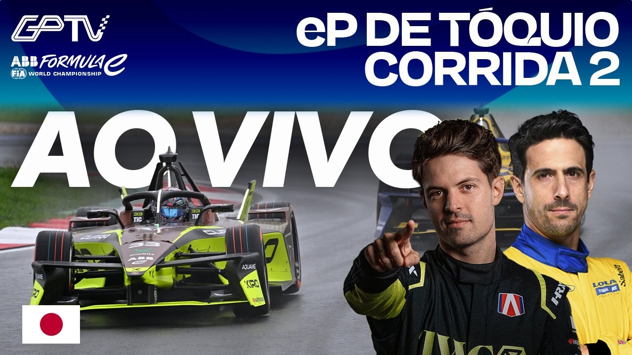 🔴AO VIVO: FÓRMULA E 2026 | CORRIDA 2 eP DE TÓQUIO COM IMAGENS E DRUGOVICH | 15ª ETAPA