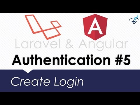 Laravel Angular Authentication with JWT | Create Login 5