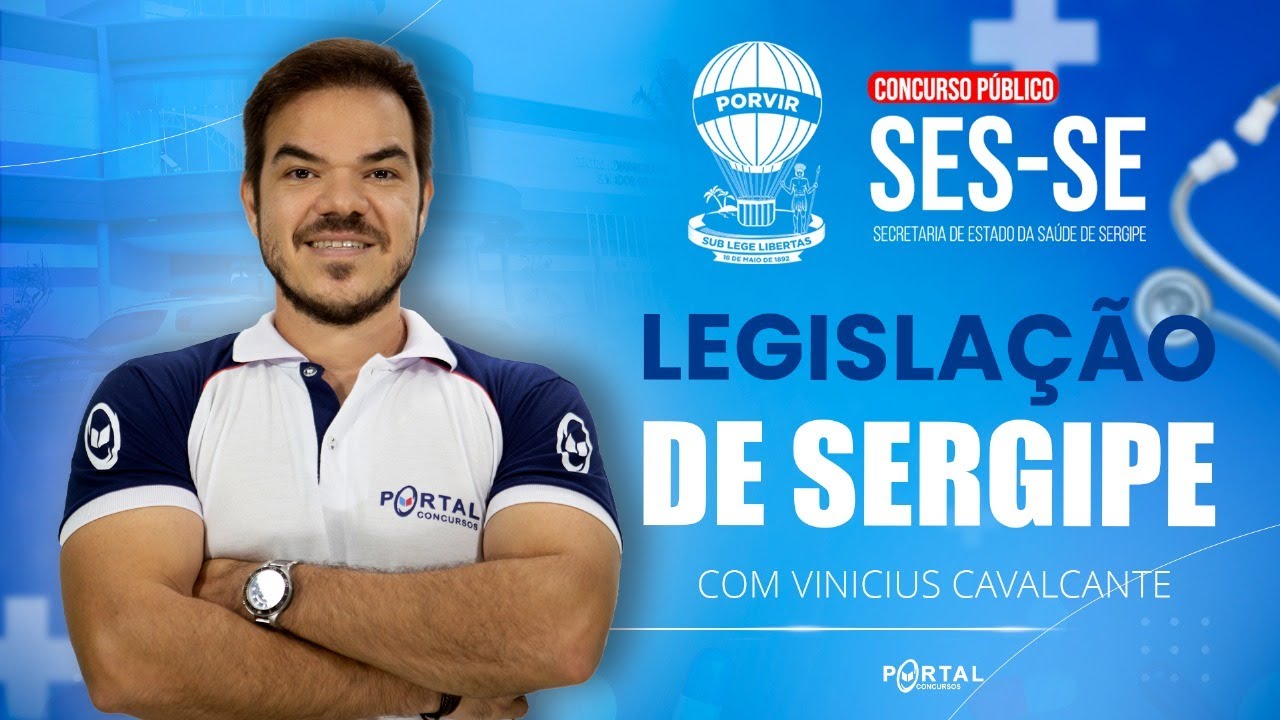 CONCURSO SES/SE: LEGISLAÇÃO DE SERGIPE @CursosdoPortal