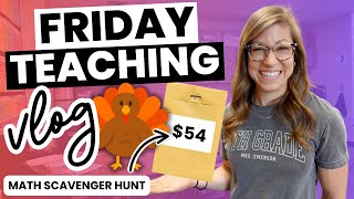 Come Teach With Me Before Fall Break | A Day In My Life As A Teacher VLOG