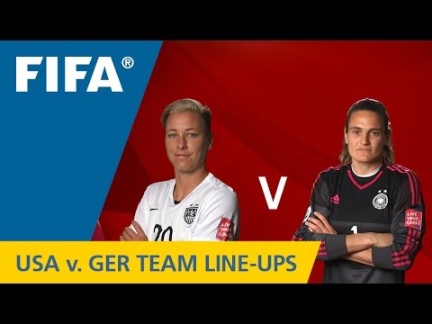 USA v. Germany - Team Lineups EXCLUSIVE