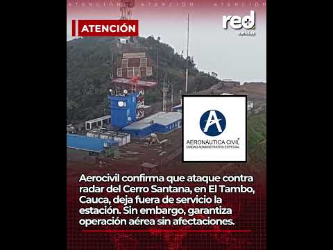 Aerocivil confirma radar del Cauca fuera de servicio y surge duda sobre la operación aérea