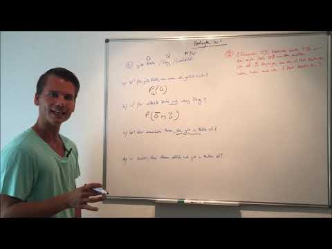 Übungsaufgabe: Bedingte Wahrscheinlichkeit Teil I