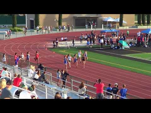 JVG 200m at Sunset League Finals 5-4-18 - Los Alamitos Girls