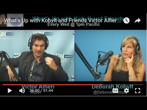Deborah Kobylt LIVE: Actor Victor Alfieri