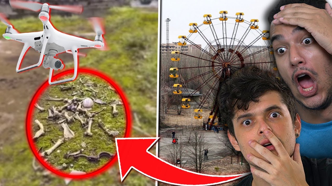 DRONE SOBREVOA CHERNOBYL E ENCONTRA ALGO ASSUSTADOR !!