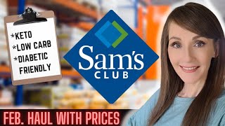 Sam's Club Keto Haul With PRICES!