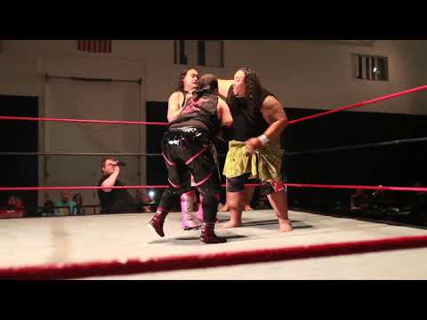 GOAT (Raze, Whiplash & Kris Kage) vs Samoan Dynasty (LA Smooth, Afa Jr & Lance Anoa'i) - WXWC4