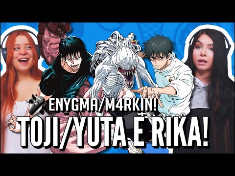 FUSHIGURO TOJI e YUTA OKKOTSU (JUJUTSU KAISEN) - ENYGMA e M4RKIM (JOVENS REAGEM)