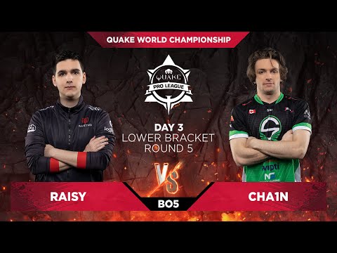 Raisy vs cha1n - Quake World Championship 2020 - Day 3