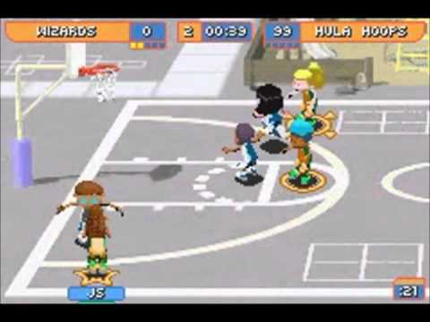 backyard basketball 2007 gba how to dunk