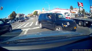 20171017 Car Accident NYC Queens Northern Blvd