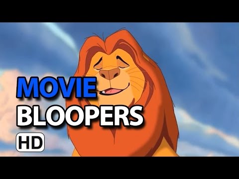 Disney Lion King Movie Full -  Bloopers and Outakes (HD)
