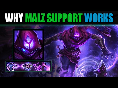 Why Malzahar Support Works & STRONG!