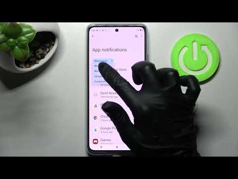 How to Turn On / Off App Notifications in Motorola Moto G72