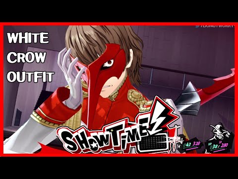 Goro Akechi x Joker Showtime Attack - Goro's White Crow Outfit - Persona 5 Royal (P5R)