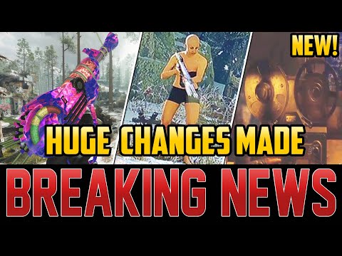 NEW MAJOR ZOMBIES CHANGES YOU NEED TO SEE – GAME BREAKING BUGS AND EASTER EGGS! (Cold War Zombies)