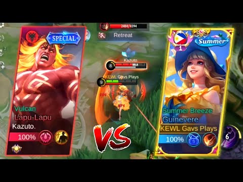 GUINEVERE VS META PRO LAPU LAPU (INTENSE MATCH🔥) | MLBB