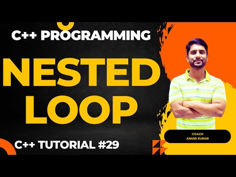Nested Loop in C | C Programming | In Hindi