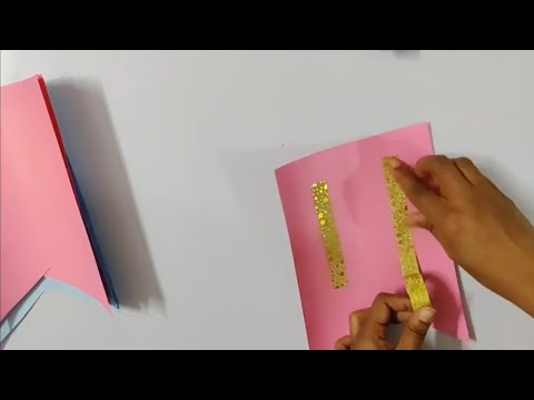 How to make Birthday Banner at home with Washi tape,Handmade Birthday Decoration ideas@Papersai arts Video
