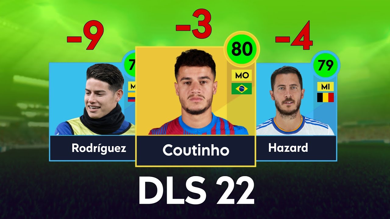 LOS JUGADORES QUE MÁS DEBERÍAN BAJAR DE MEDIA PARA DLS 22 ⬇️