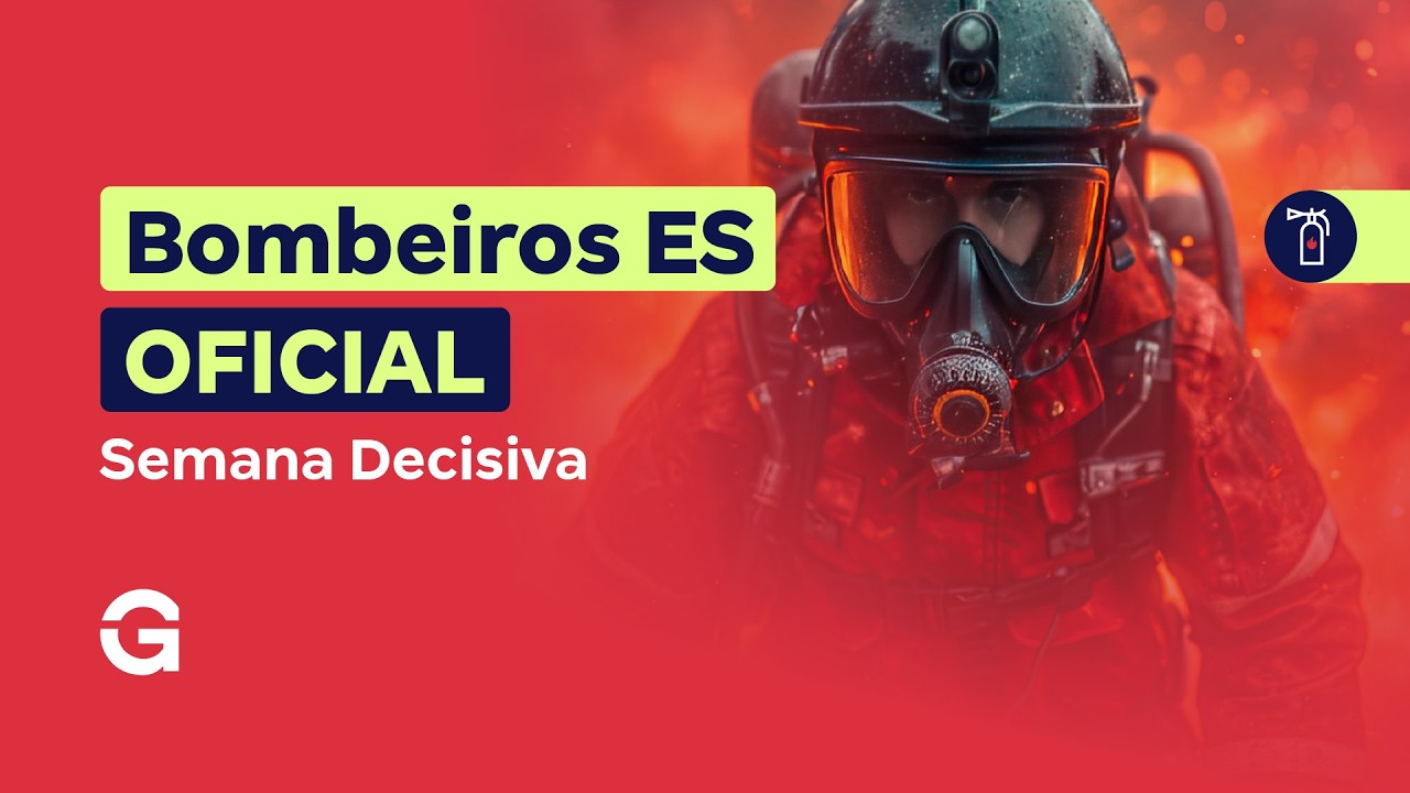 Concurso Bombeiros ES Oficial | Semana Decisiva | Geografia com Júlio Santos