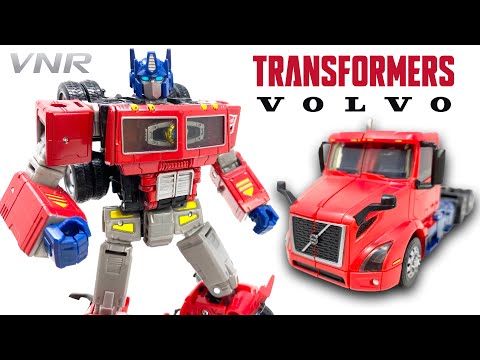 Transformers X Volvo Crossover VNR OPTIMUS PRIME G1 Version Review