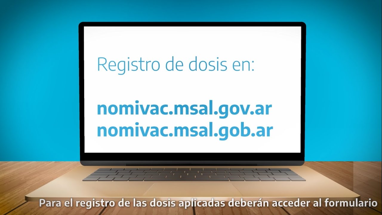Watch Registro de vacunas en NOMIVAC Now Registro de vacunas en NOMIVAC