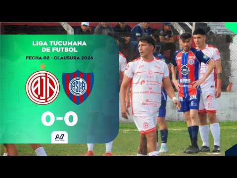 RESUMEN: Jorge Newbery 0-0 San Lorenzo de Santa Ana | Fecha 2 - Clausura 2026 | Liga Tuc. de Fútbol 