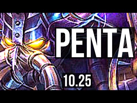 KASSADIN vs KATARINA (MID) | Penta, Legendary, 600+ games | EUW Master | v10.25