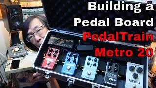 Video thumbnail for Building a pedalboard with The Pedal Train Metro 20 and TC Electronic pedals by Jon is just TOO LouD!!