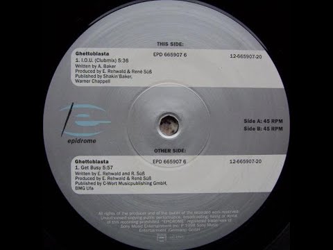 Ghettoblasta - I.O.U. (Club Mix)