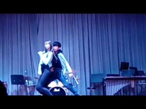 Creative Secondary School 2015-16 Xmas Dance performance Gigi & Aaron